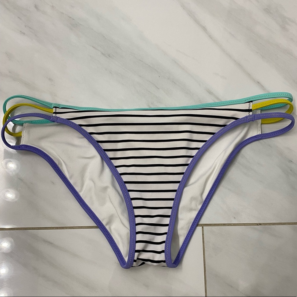 VS Swim stripe bottoms